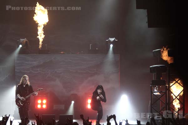 NIGHTWISH - 2008-04-06 - PARIS - Zenith - Anette Ingegerd Olsson - Erno Matti Juhani Vuorinen